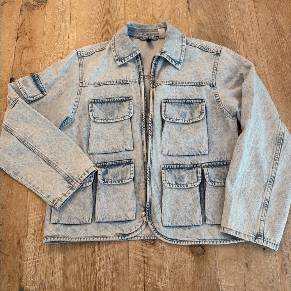 Divided light denim jacket. Size XS but fits like a M / L